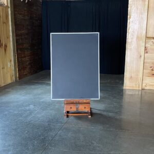 Chalkboard on easel